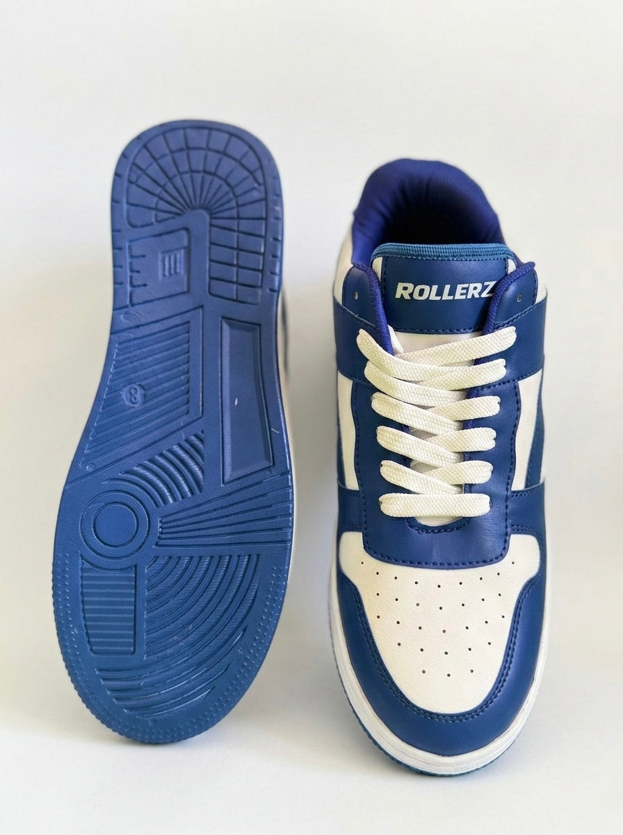 ROLLERZ - Atlantic Blue Premium Low Top Sneakers For Men