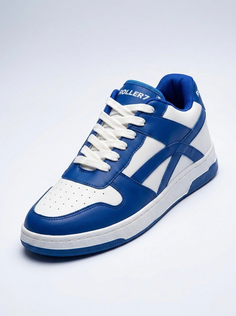 ROLLERZ - Atlantic Blue Premium Low Top Sneakers For Men